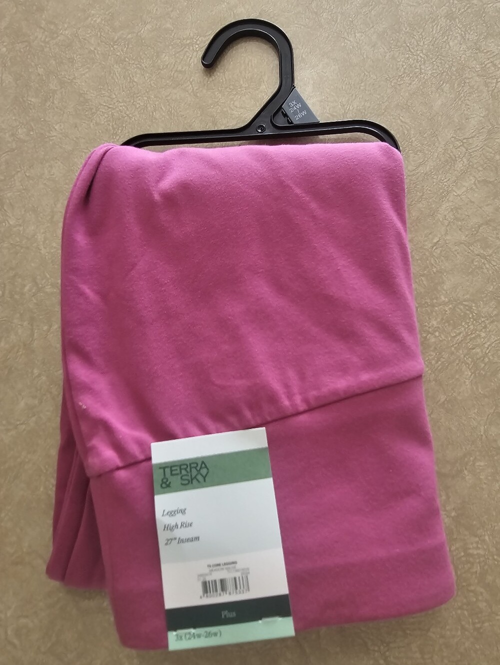Women's High Rise Leggings Size 3x Plus